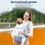 Ерго-рюкзак з підтримуючим поясом EBC-26 - Зображення 3