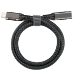 Кабель-подовжувач Type-C male – Type-C female 240Вт USB 3.2 Gen 2 8K 60Гц 20 Гбіт/с з обплетенням - Зображення 5