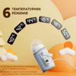Підігрівач для пляшечок з регулюванням температури портативний MIHE-24 - Зображення 2