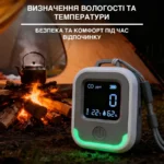 Детектор чадного газу портативний