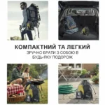 Душ портативний з акумулятором