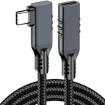 Кабель подовжувач Type-C 240Вт USB 3.2 кутовий