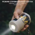 Лампа LED портативна для кемпінгу