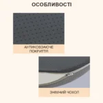 Подушка для сидіння з анатомічним вирізом