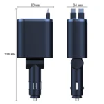 Зарядний пристрій в авто Type-C для телефону
