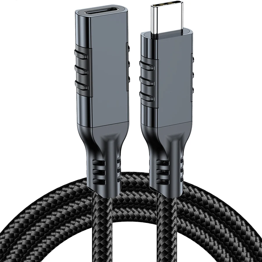 Кабель подовжувач Type-C 240Вт USB 3.2 прямий