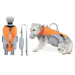 Шлея для собак та котів з ручкою та ременем на плече YAO-110 - Зображення 6